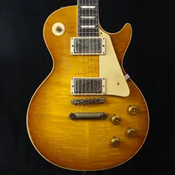 GIBSON CUSTOM SHOP MURPHY LAB 1959 LES PAUL STANDARD DOUBLE DIRTY LEMON HEAVY