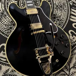 GIBSON CUSTOM SHOP  DEALER SELECT~1959 ES-355 W/BIGSBY VOS -EBONY- 2024
