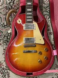 GIBSON CUSTOM SHOP 1958 LES PAUL STANDARD VOS WASHED CHERRY #841218 #GG6Z5