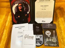 GIBSON CUSTOM SHOP GENE SIMMONS EB-0 BASS EBONY VOS SAFE DELIVERY FROM JAPAN
