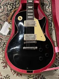 GIBSON CUSTOM SHOP COOL MURPHY LAB 1958 LES PAUL STANDARD ALL EBONY ULTRA *XB18