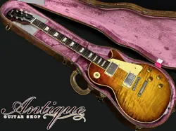 GIBSON CUSTOM SHOP TRUE HISTORIC 1959 LES PAUL LTD RUN MURPHY BURST BY TOM MURPH