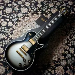 GIBSON CUSTOM SHOP JAPAN LIMITED RUN 1974 LES PAUL CUSTOM VOS SILVER BURST 2023