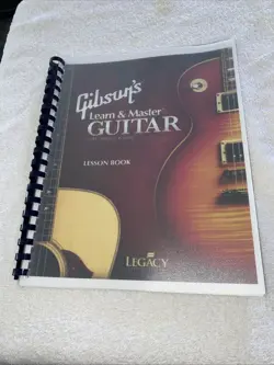 GIBSON'S LEARN AND MASTER GUITAR WITH STEVE KRENZ LESSON BOOK ONLY!