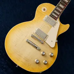 GIBSON SWEETWATER EXCLUSIVE LP STANDARD '60S AAA FIGURED TOP LEMON BURST #GGD8P