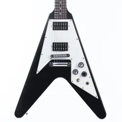 GIBSON FLYING V 67 REISSUE 1995 EBONY W/HARD CASE USED