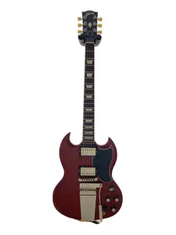 GIBSON SG STANDARD 61 VIBROLA ELECTRIC GUITAR RED 22F 620MM SCALE USED