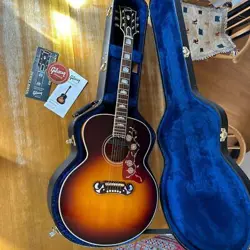 GIBSON J 200 THE 64 2014 INITIAL LOT GIBSON J200 GUITAR SJ 200 SJ200 CUSTOM SH