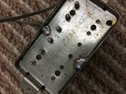 VINTAGE GIBSON ENGRAVED NUMBERED HUMBUCKER PICKUP