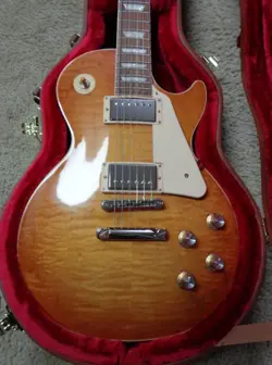 2020 GIBSON LES PAUL STANDARD '60S FIGURED TOP UNBURST ELECTRIC GUITAR