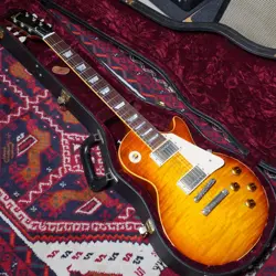 GIBSON CUSTOM SHOP 2002 HISTORIC COLLECTION 1958 LES PAUL CUSTOM AUTHENTIC ICED