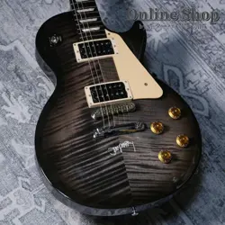 GIBSON 1997 JOE PERRY LES PAUL TRANSLUCENT BLACK BURST ELECTRIC GUITAR