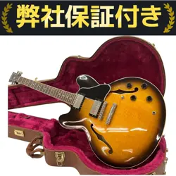 SEMI-ACOUSTIC ELECTRIC GUITAR GIBSON USA ES-335 DOT VINTAGE SUNBURST 1999