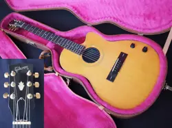 ACOUSTIC ELECTRIC GUITAR GIBSON CHET ATKINS SST 1991 ANTIQUE NATURAL WITH CASE