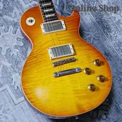 GIBSON CUSTOM SHOP 2012 HISTORIC COLLECTION 1958 LES PAUL LIGHTLY FIGURED