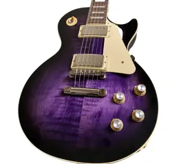 [GIBSON] EXCLUSIVE LES PAUL STANDARD 60S DARK PURPLE BURST ELECTRIC GUITAR USED