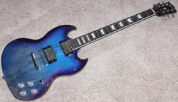 GIBSON SG MODERN ELECTRIC GUITAR BLUEBERRY FADE 2019