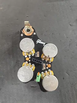 GIBSON USA SG CONTROL PLATE PCB QUICK CONNECT BOARD GIBSON POTS #3