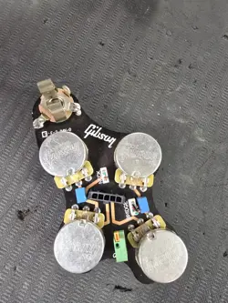 GIBSON USA SG CONTROL PLATE PCB QUICK CONNECT BOARD GIBSON POTS #1