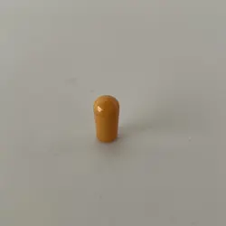 GIBSON® LES PAUL AMBER CAP TIP TOGGLE SWITCH KNOB VINTAGE GENUINE, MURPHY LAB