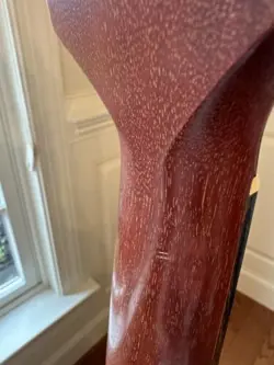 WORN CHERRY RED