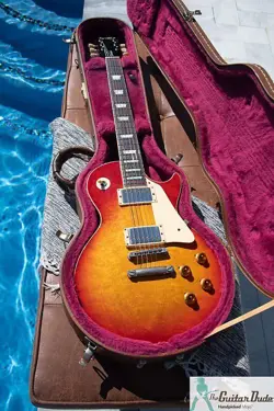 1992 ORVILLE BY GIBSON LES PAUL STANDARD LPS - MADE IN JAPAN W GIBSON HARD CASE