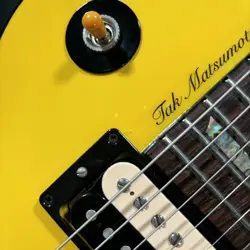 GIBSON USED TAK MATSUMOTO LP PHOTOS SAFE DELIVERY FROM JAPAN