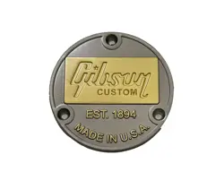GUITAR TOGGLE SWITCH BACK METAL PLATE COVER FOR GIBSON LES PAUL PART-GOLD SILVER