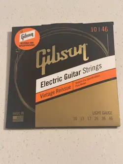 GIBSON USA ELECTRIC GUITAR STRINGS SEG-HVR9 VINTAGE REISSUE 10-46