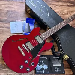 GIBSON MEMPHIS JOAN JETT ES-339 FIGURED WINE RED 51 100
