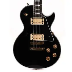 GIBSON CUSTOM SHOP LES PAUL CUSTOM EBONY 2023