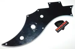 GIBSON VICTORY PICKGUARD BLACK 5 PLY GUITAR PARTS CUSTOM SPECIAL 80S PROJECT