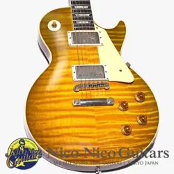 GIBSON CUSTOM SHOP 2023 HISTORIC COLLECTION 1959 LES PAUL VOS GREEN LEMMON FADE