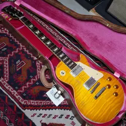 GIBSON CUSTOM SHOP 2023 MURPHY LAB 1959 LES PAUL STANDARD ULTRA HEAVY AGED LEMON