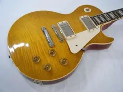 USED GIBSON CUSTOM SHOP LP'59 REISSUE AGED ELECTRIC GUITAR