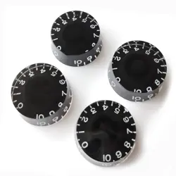 SPEED CONTROL KNOBS LEFT HANDED – VOLUME TONE GUITAR FOR GIBSON EPIPHONE – BLACK