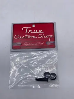 TRUE CUSTOM SHOP® BLACK OVERSIZED 17MM STRAP BUTTONS FOR GIBSON GUITARS & BASS