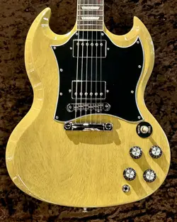 GIBSON ~CUSTOM COLOR SERIES~ SG STANDARD -TV YELLOW- #226230282 3.22KG #GG3J6