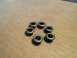 GIBSON VINTAGE 1955 KLUSON DELUXE NICKEL TUNER FERRULES BUSHINGS 1953 1954 1956