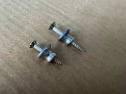 GIBSON VINTAGE 1959 LES PAUL ES SG NICKEL STRAP BUTTONS 1957 1958 1960 1961 1962