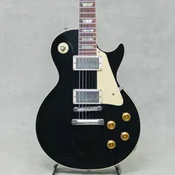 GIBSON CUSTOM SHOP 1957 LES PAUL STANDARD REISSUE ALL EBONY VOS 2022 GUITAR