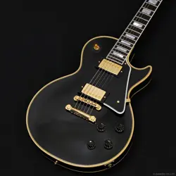 GIBSON CUSTOM SHOP 1957 LES PAUL CUSTOM REISSUE 2-PICKUP VOS EBONY W/HARD CASE
