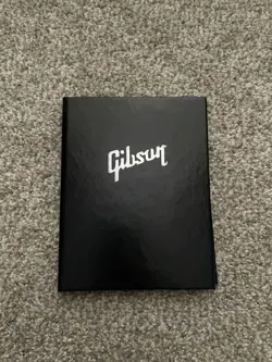 GIBSON CERTIFICATE OF AUTHENTICITY