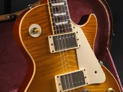 GIBSON CUSTOM SHOP HISTORIC COLLECTION 1959 LES PAUL STANDARD REISSUE HONEY SAFE