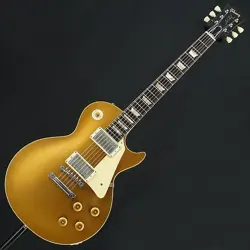 GIBSON CUSTOM SHOP USED 1957 LES PAUL REISSUE VOS DOUBLE GOLD SN.741753 SAFE DEL