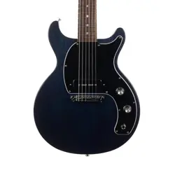 USED GIBSON LES PAUL JUNIOR TRIBUTE DC BLUE STAIN 2019