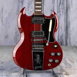 USED GIBSON 1961 SG STANDARD MAESTRO VIBROLA, VINTAGE CHERRY