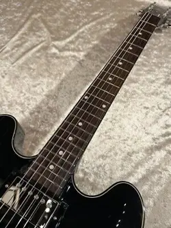 GIBSON USED ES-335 STUDIO VINTAGE EBONY 2019 3.72KG G-CLUB TOKYO SAFE DELIVERY F