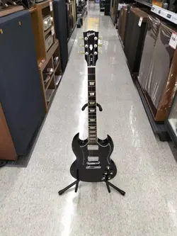 GIBSON SG STANDARD EBONY 2001 TYPE SAFE DELIVERY FROM JAPAN