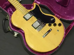 GIBSON L6-S USED 1976 MAPLE BODY NATURAL W/HARD CASE